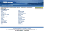 Desktop Screenshot of directoryinvestment.com