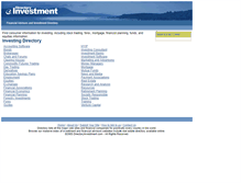 Tablet Screenshot of directoryinvestment.com